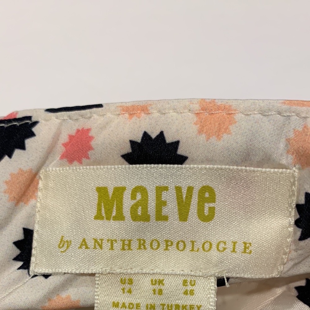 Anthro Maeve Bow-Tie One-Shoulder Tank - Picture 6 of 12